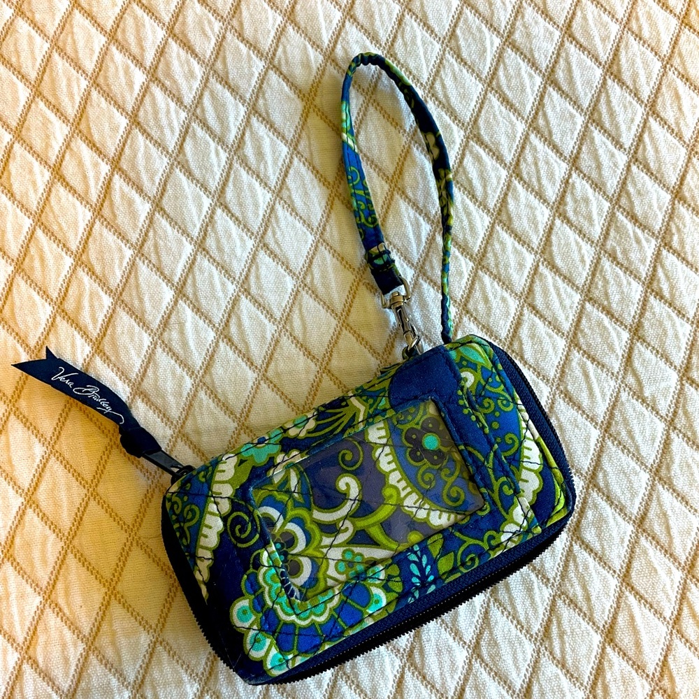 Vera Bradley wristlet zip wallet